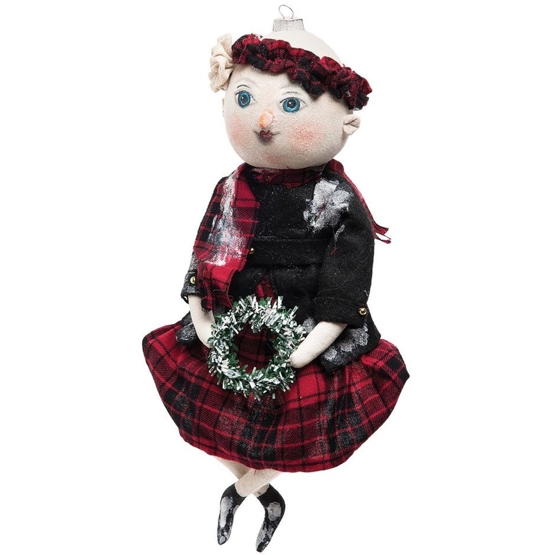 Belinda Ornament Head Doll