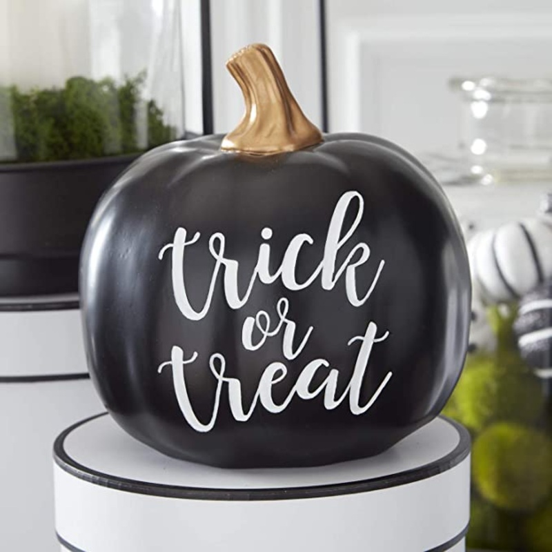 Trick or Treat Pumpkin, Black