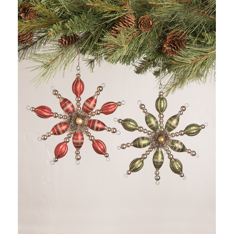 Vintage Starburst Ornaments