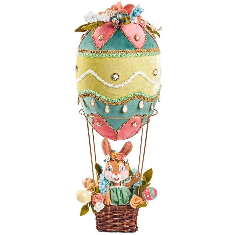 Up, Up and Away Balloon with Bunny Rabbit