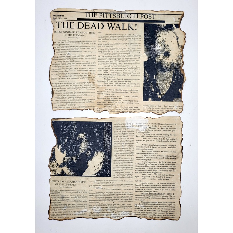 1 of Newspaper Clippings Props from Vicious Sweet