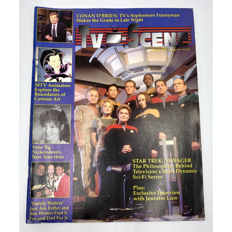 TV Scene Spring 1996 issue #1 Magazine
