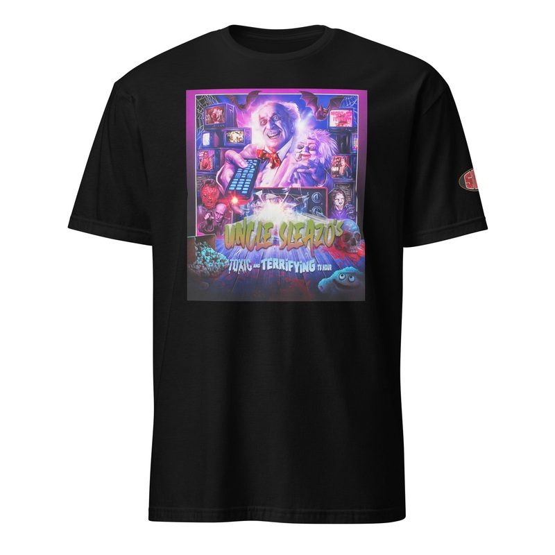 Uncle Sleazo’s Toxic and Terrifying TV Hour Short-Sleeve Unisex T-Shirt
