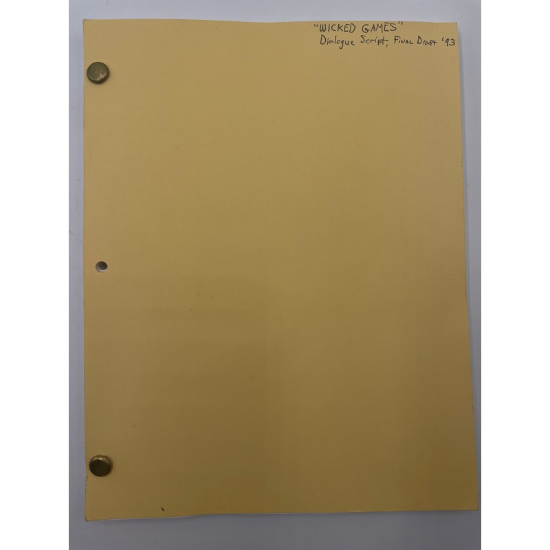 Wicked Games Vintage Dialogue Script Truth or Dare