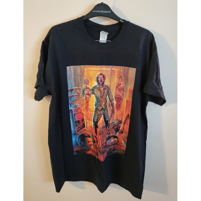 Used Killing Spree Large Black T-Shirt