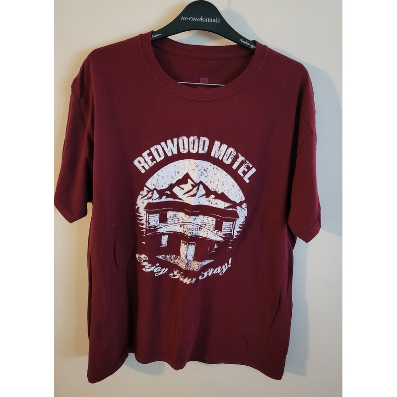 Used Night of Something Strange Red Motel Large T-Shirt