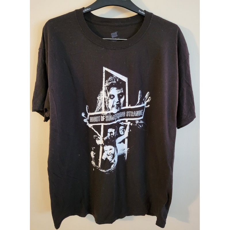 Used Night of Something Strange Zombie Black Large T-Shirt