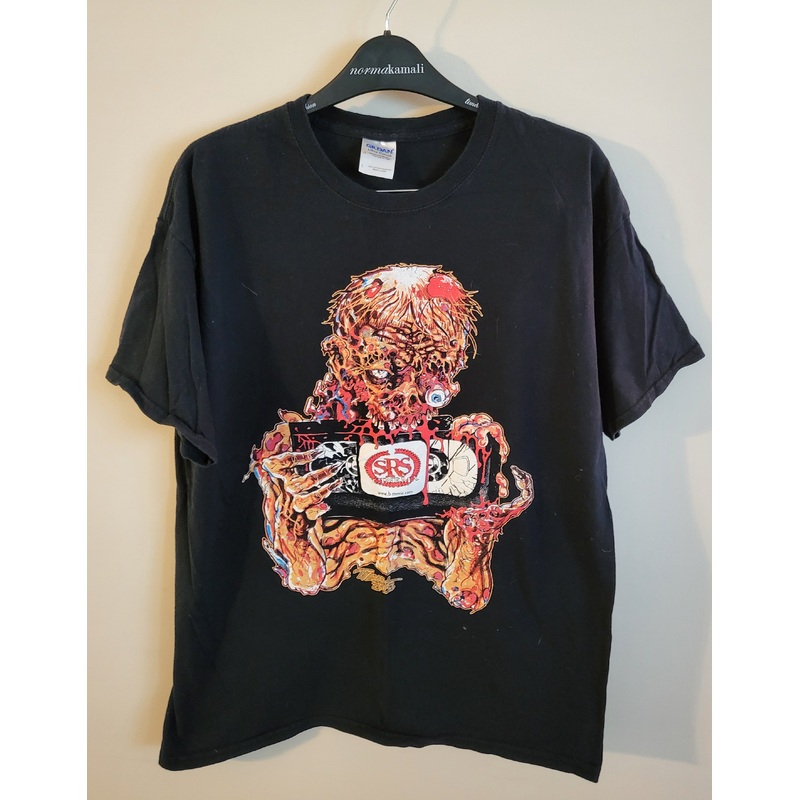 Used SRS VHS Black Large T-Shirt