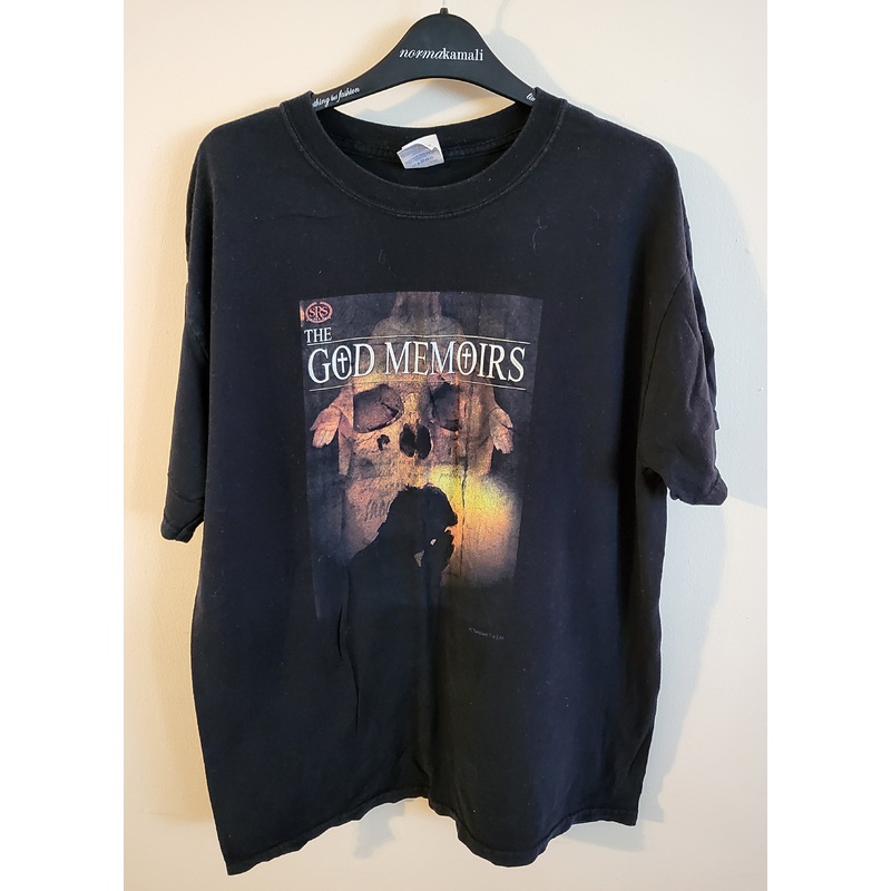 Used The God Memoirs Black Large T-Shirt