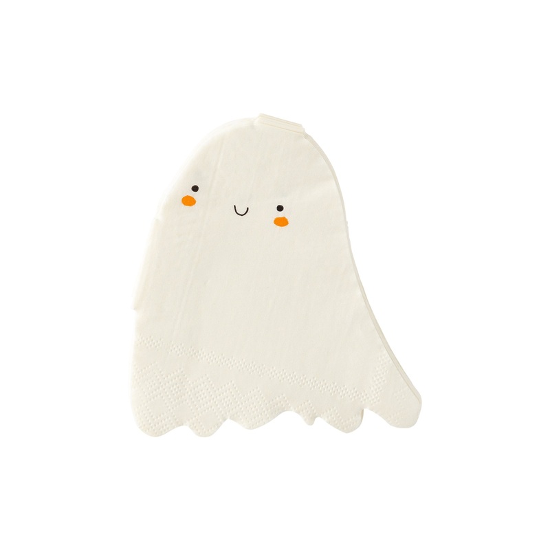 Ghoul Gang Ghost Shaped Paper Napkin