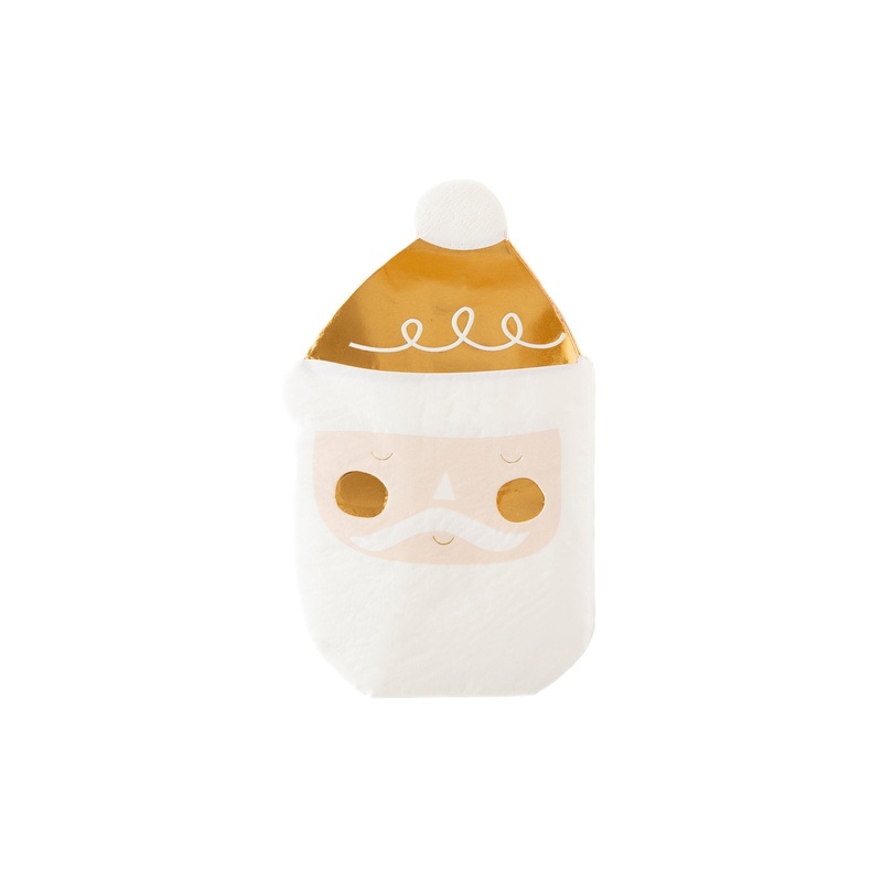 Santa Face Shaped Napkin
