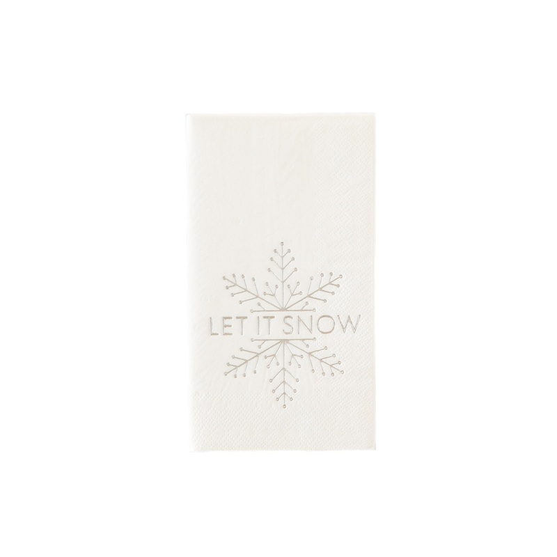 Let it Snow Paper Napkin