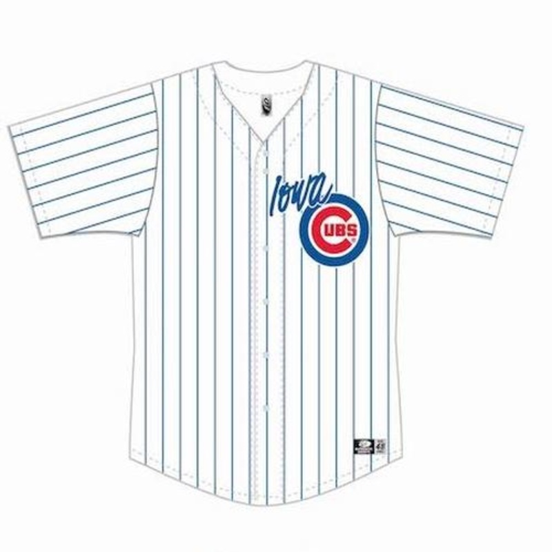 Men’s Iowa Cubs Premium Pinstripe Jersey