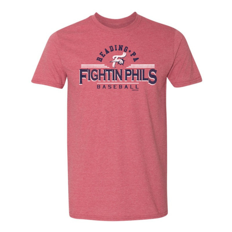 108 Stitches Reading Fightin Phils Economy Label Tee