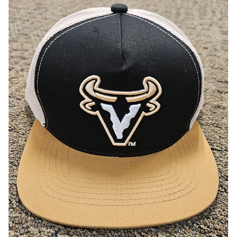 Black/Stone Toros Flatbill Snapback