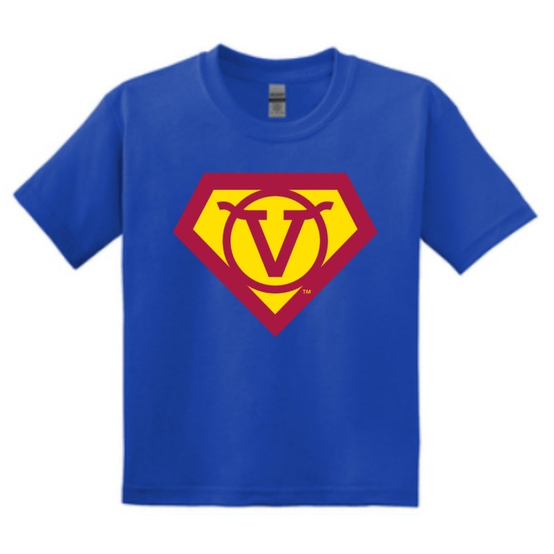 Youth Superhero Tee|Y Small|Y Medium|Y Large|Y XL