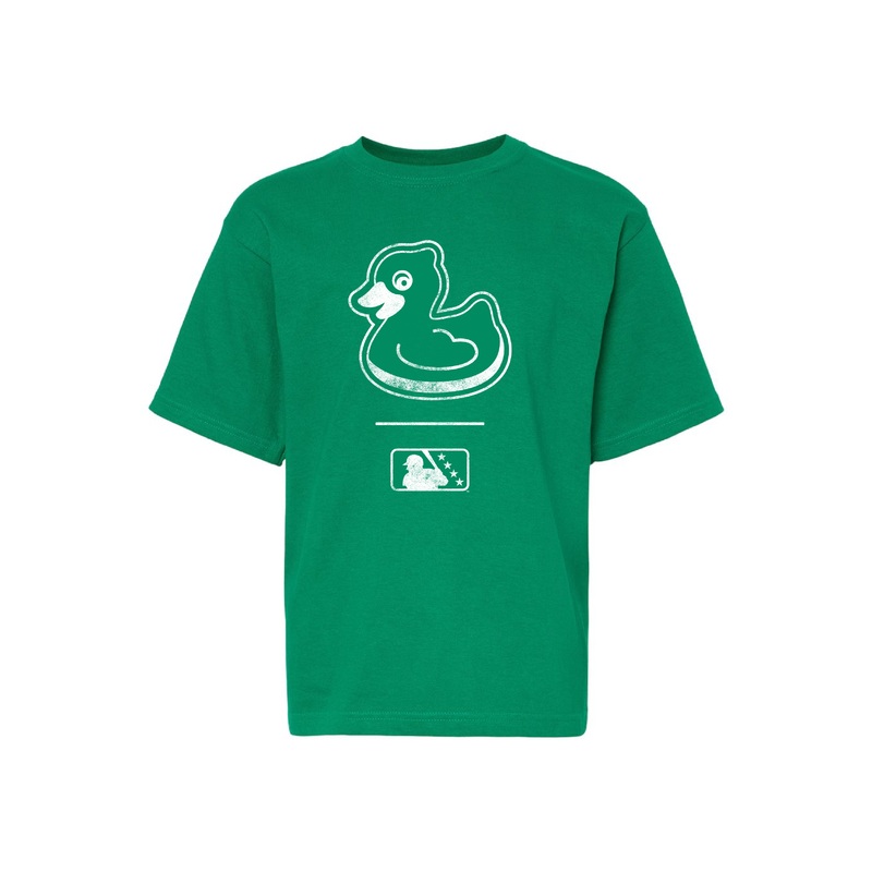 Youth Green MiLB Ducky Tee|XS|S|M|L|XL