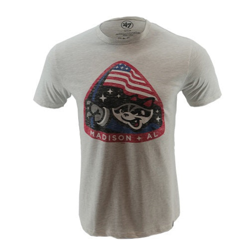 47 Grey Madison Franklin Tee|Small|Medium|Large|XL|2X|3X