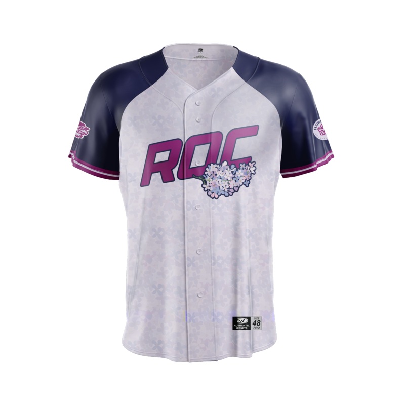 Rochester Red Wings ROC the Lilac Replica Jersey