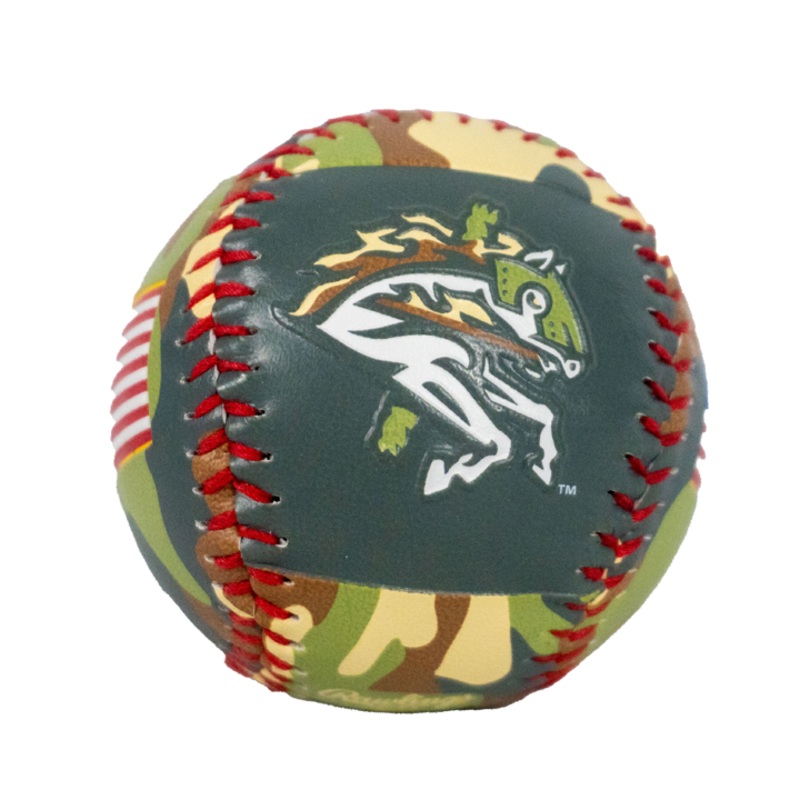 BRP Rawlings Imported Collectible Green Camo Armed Forces Baseball