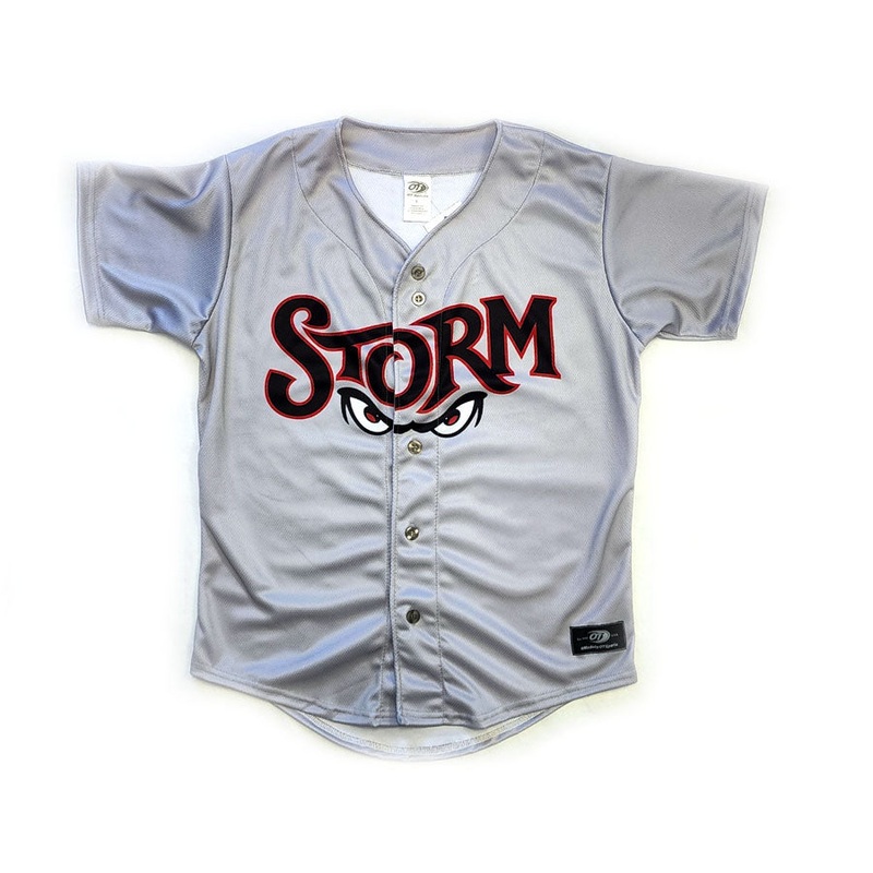 Lake Elsinore Storm New Replica Alt Youth Jersey – Grey