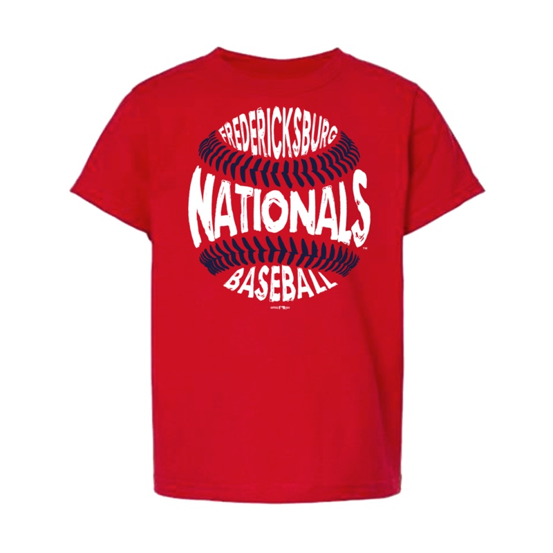 Youth FredNats Baseball Tee|Small|Medium|Large|XL