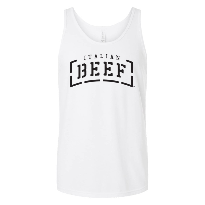 Italian Beef Wordmark Tank|Small|Medium|Large|XL|2XL