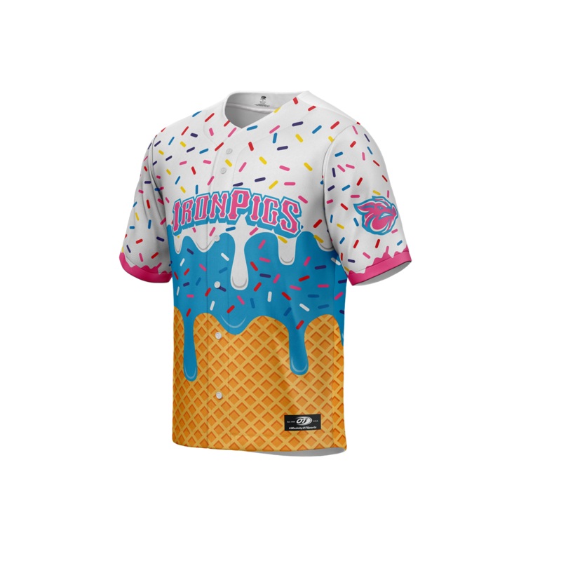 Lehigh Valley IronPigs Youth Ice Cream Jersey
