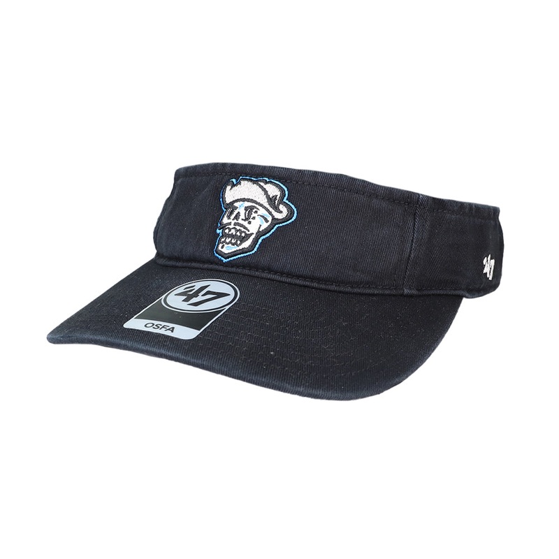 Reyes de Plata Skull Black ’47 CLEAN UP Visor