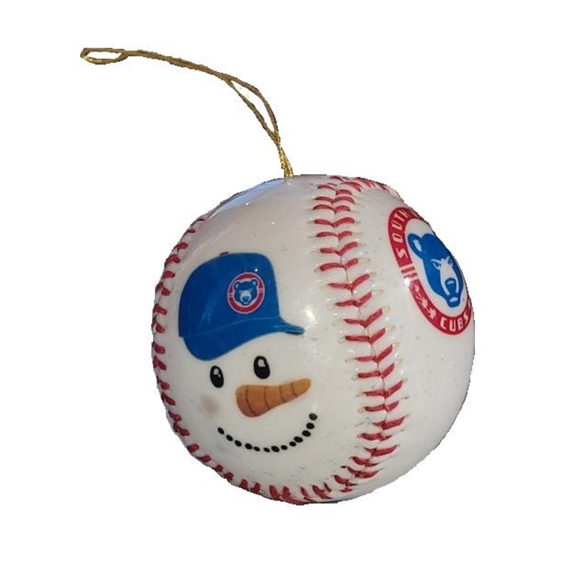 South Bend Cubs 2023 Holiday Ornament Snowman