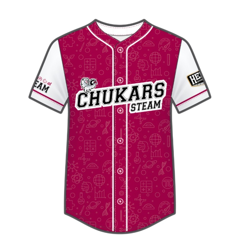 2024 Chukars STEAM Jersey||0 – Size 42||1 – Size 42||3 – Size 42||4 – Size 42||6 – Size 42||7 – Size 42||11 – Size 44||13 – Size 44||17 – Size 44||47 – Size 44||48 – Size 44||19 – Size 46||20 – Size 46||21 – Size 46||24 – Size 46||49 – Size 46||45 – Size