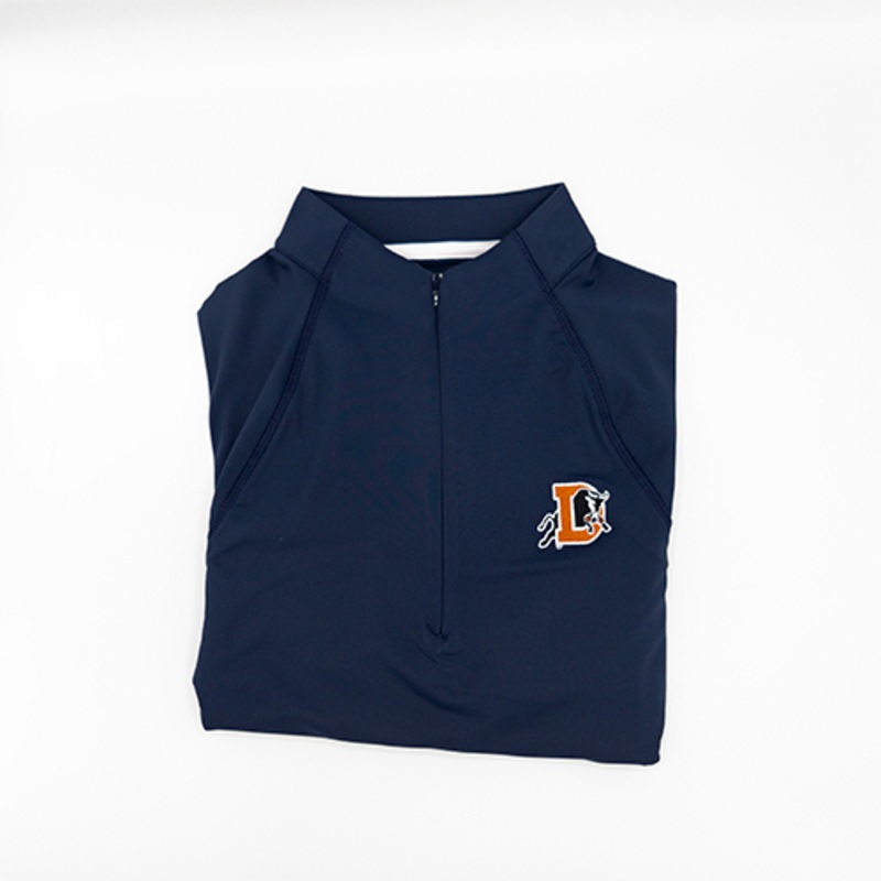 Durham Bulls Peter Millar Women’s Raglan Perth Layer 1/4 Zip