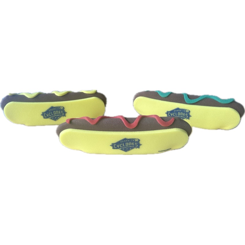 FOAM HOT DOG HAT|ketchup|mustard|relish