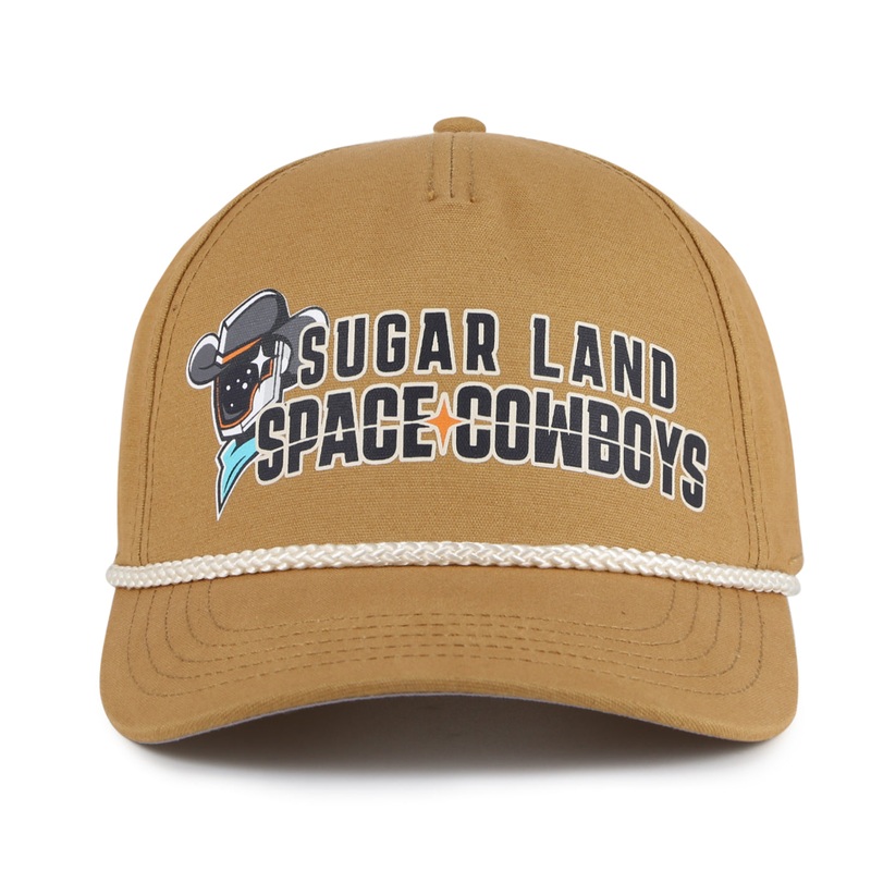Sugar Land Space Cowboys American Needle Hat Canvas Cappy Rope – Final Sale