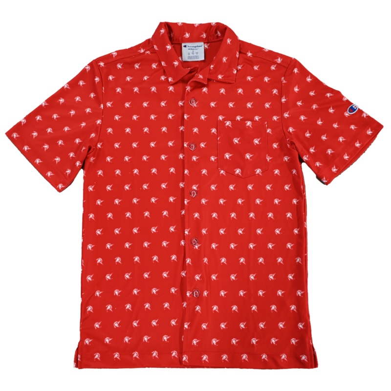 Fayetteville Woodpeckers Champion Camp Game Day Button down