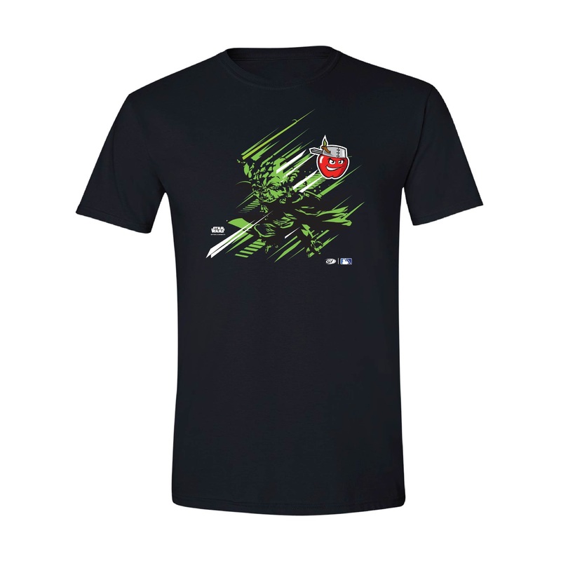 Fort Wayne TinCaps 2024 Star Wars Yoda Black Tee
