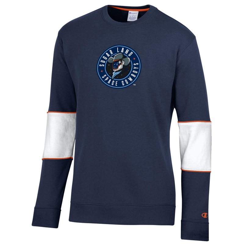 Sugar Land Space Cowboys Champion Fleece Crew Superfan – Final Sale