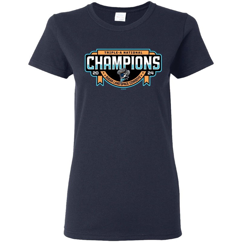 Sugar Land Space Cowboys Women’s Tee National Champs 2024 – Final Sale