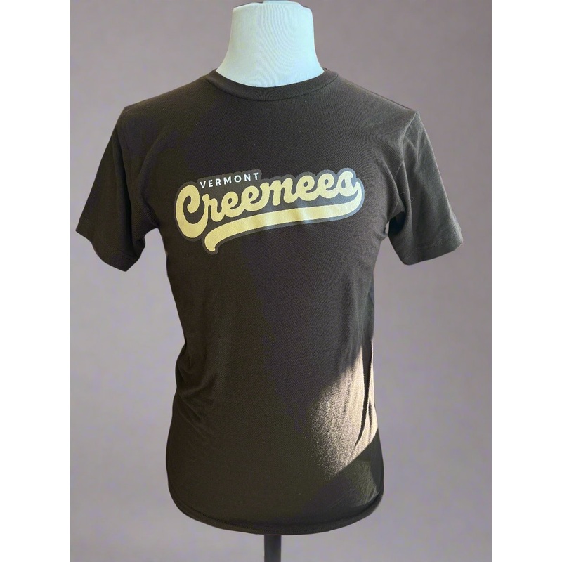 Vermont Creemees Word Tee|Small|Medium|Large|X-Large|2XL|3XL