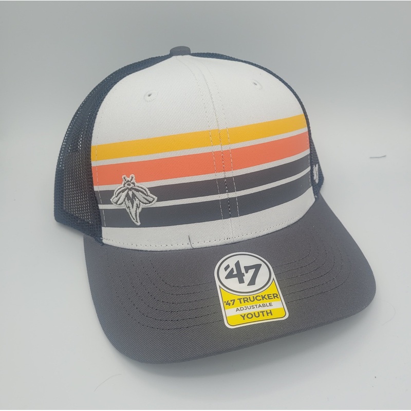 ’47 Fireflies Youth Charcoal Cove Trucker