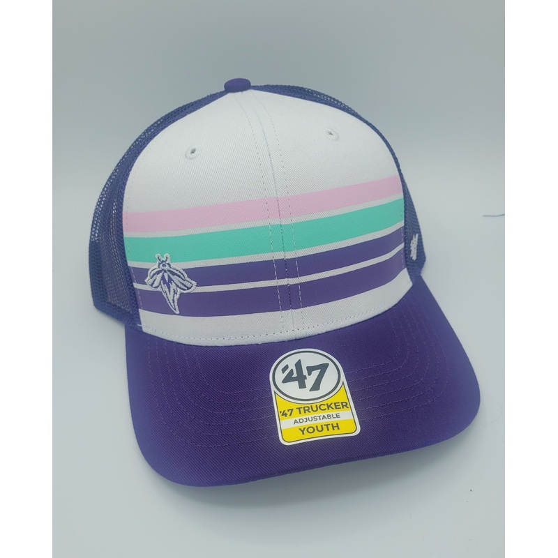 ’47 Fireflies Youth Purple Cove Trucker