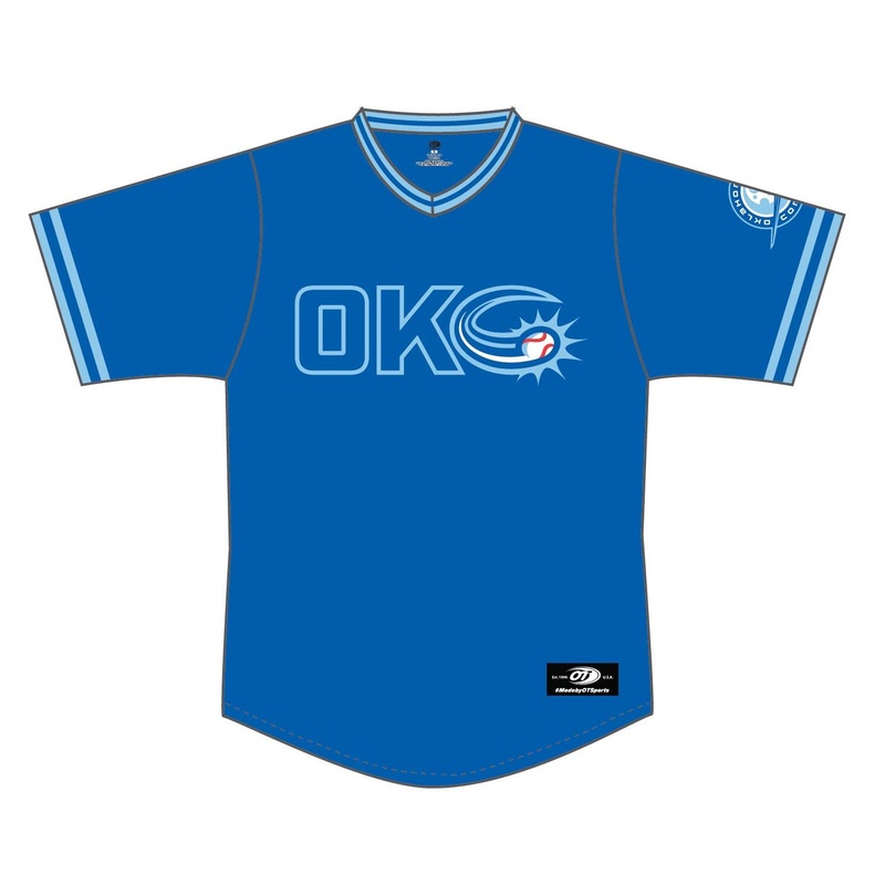 OKC Comets Youth Alt. Jersey Sublimated Replica