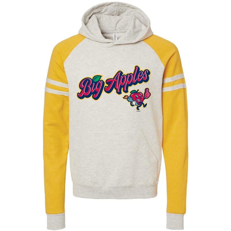 *NEW* Adult HV Big Apples Wordmark Colorblock Hoodie