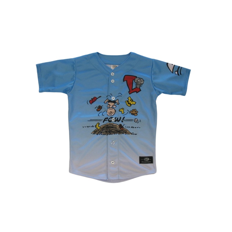 Lansing Lugnuts Youth Peanuts Jersey