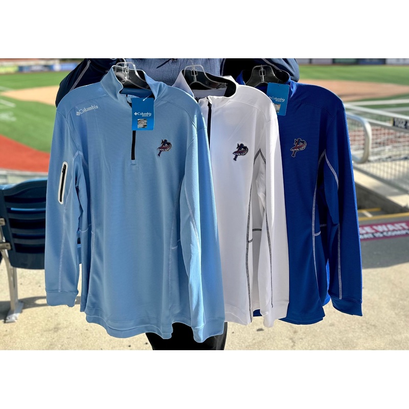 Pensacola Blue Wahoos Columbia Women’s Shotgun 1/4 Zip