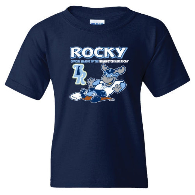 Youth Navy Sliding Rocky Tee|Small|Medium|Large|XL