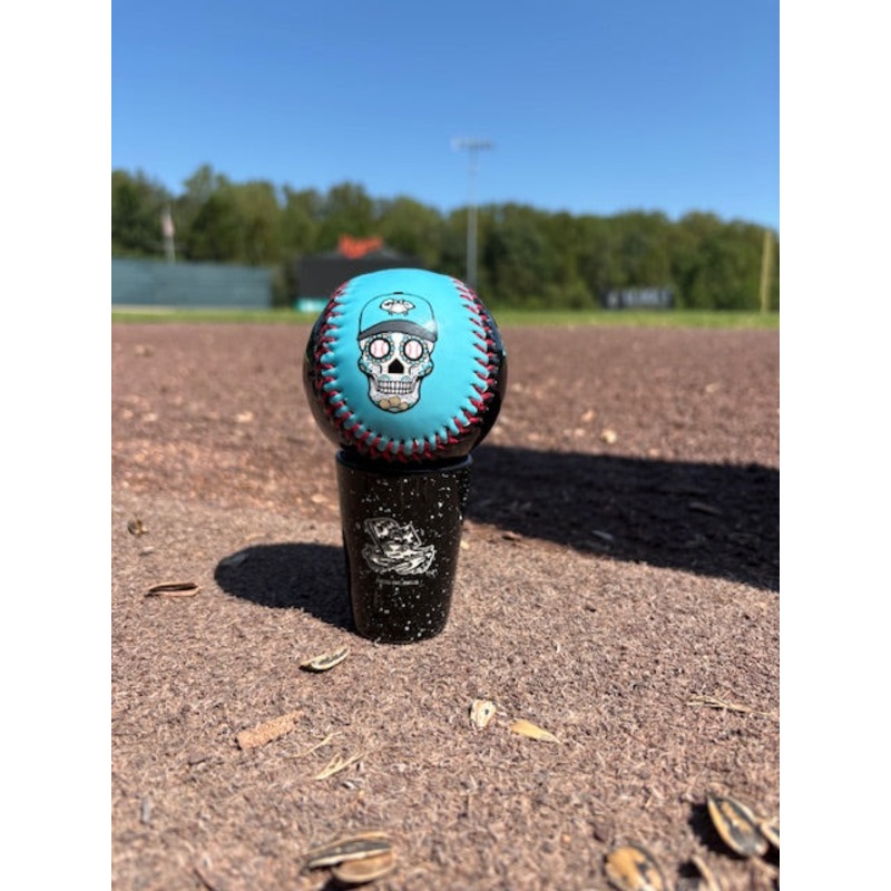 Chesapeake Baysox Baseball Sugar Skull