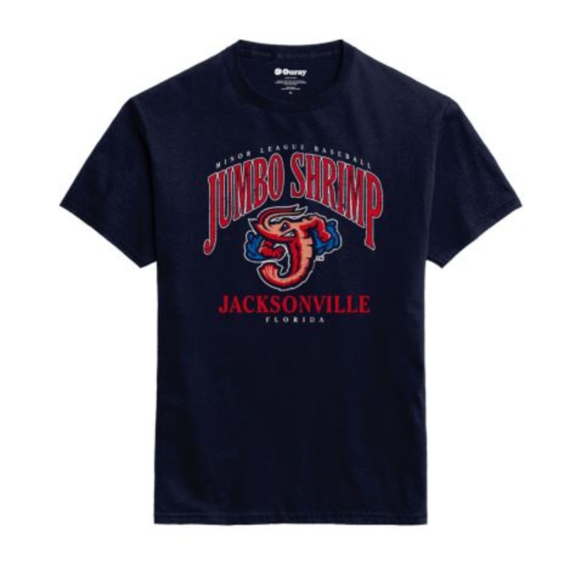 Jacksonville Jumbo Shrimp Ouray Navy S/S Tee