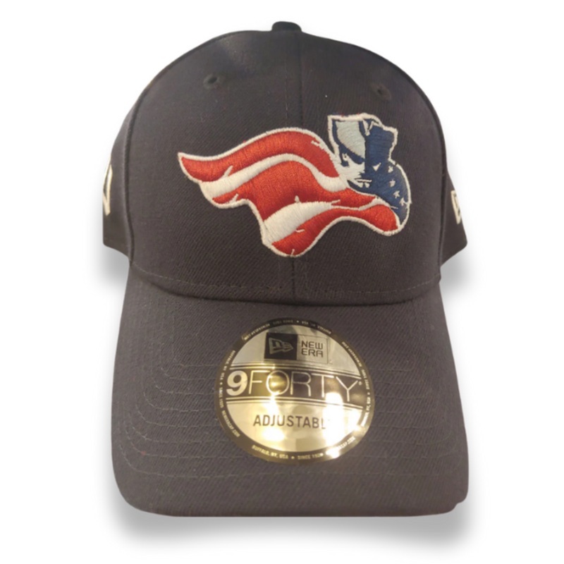 Somerset Patriots 9Forty New Era Co-Branded Navy Adjustable Cap
