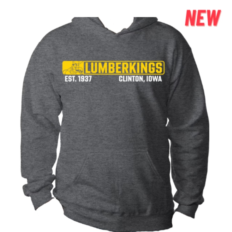 Clinton LumberKings Hoodie|Small|Medium|Large|X Large|2X Large|3X Large